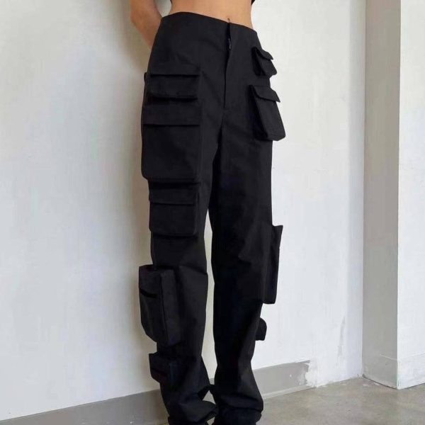 Deeeze Flap Pocket Side Cargo Pants
